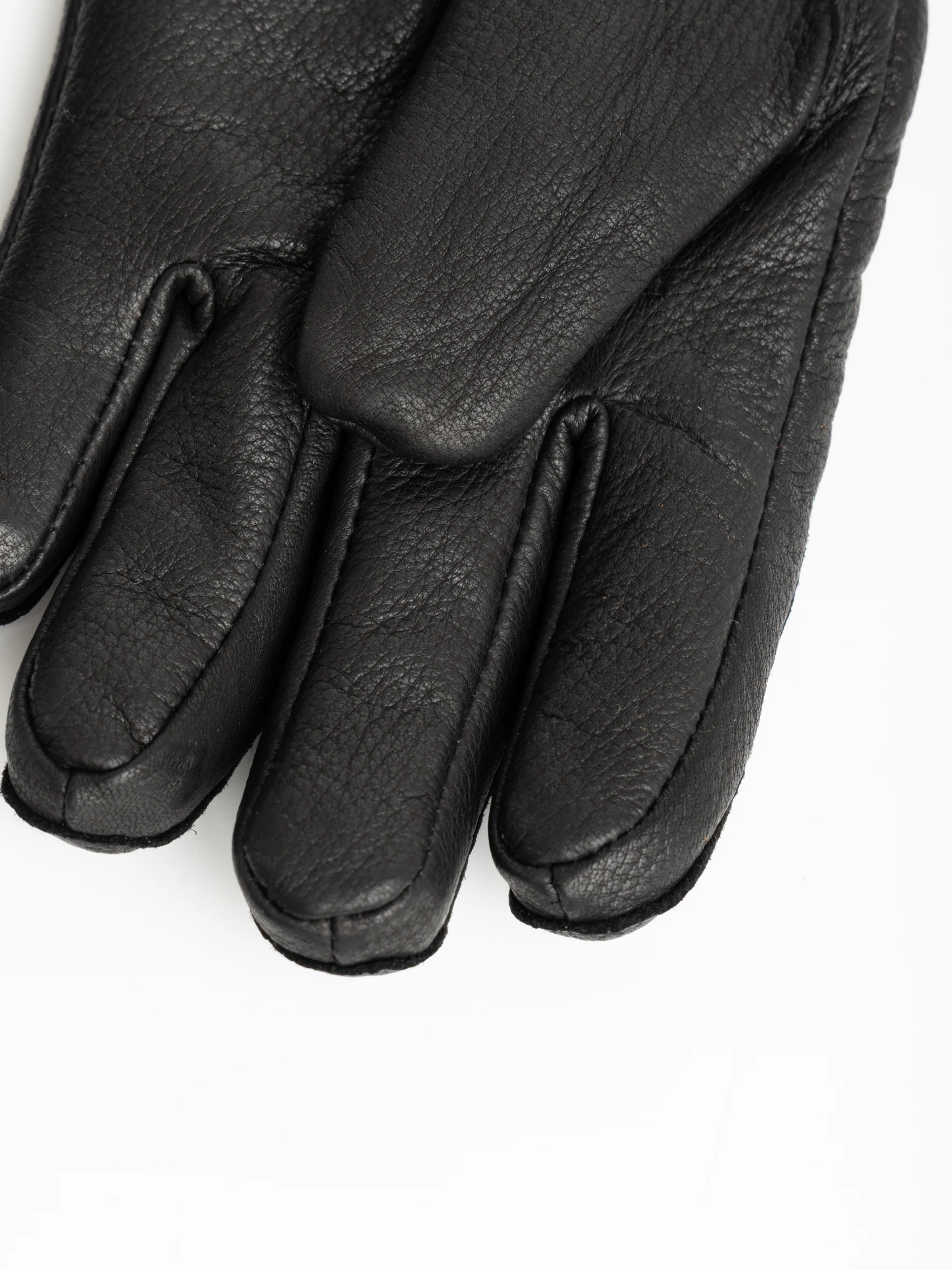 Black Deerskin Gloves - Image 3