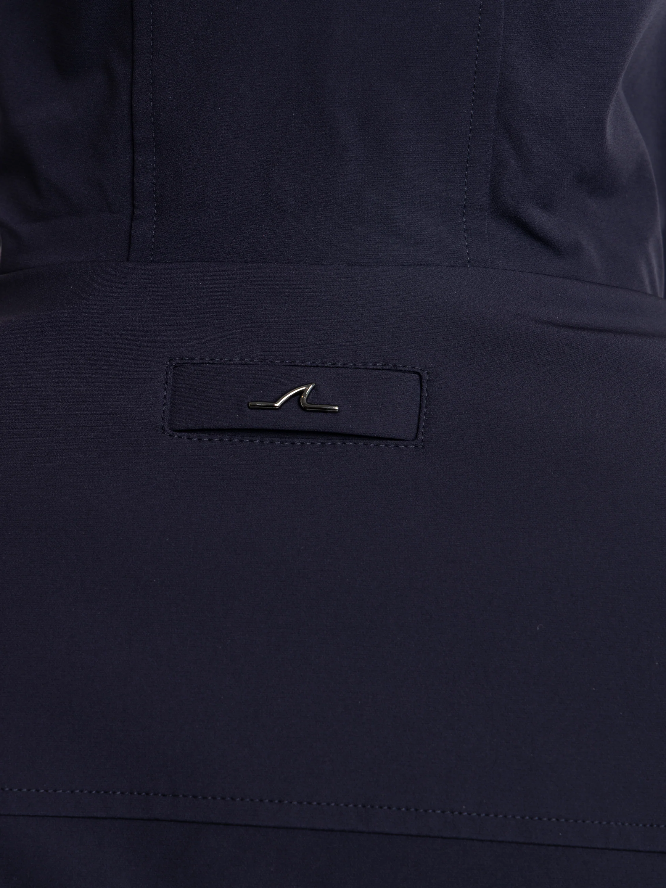 Navy Slim Fit Hooded Jacket - Image 6