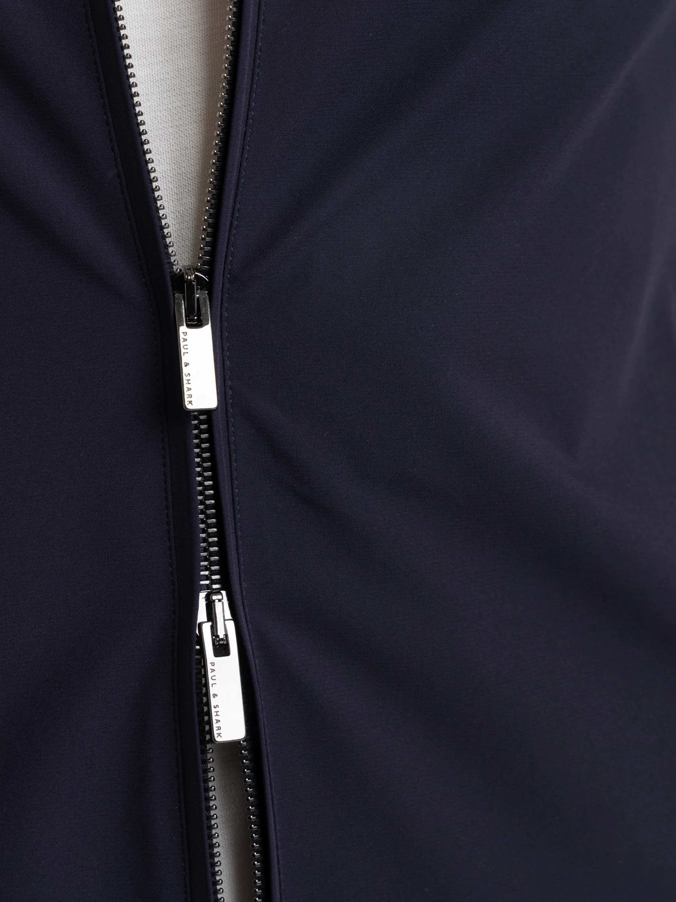 Navy Slim Fit Hooded Jacket - Image 8