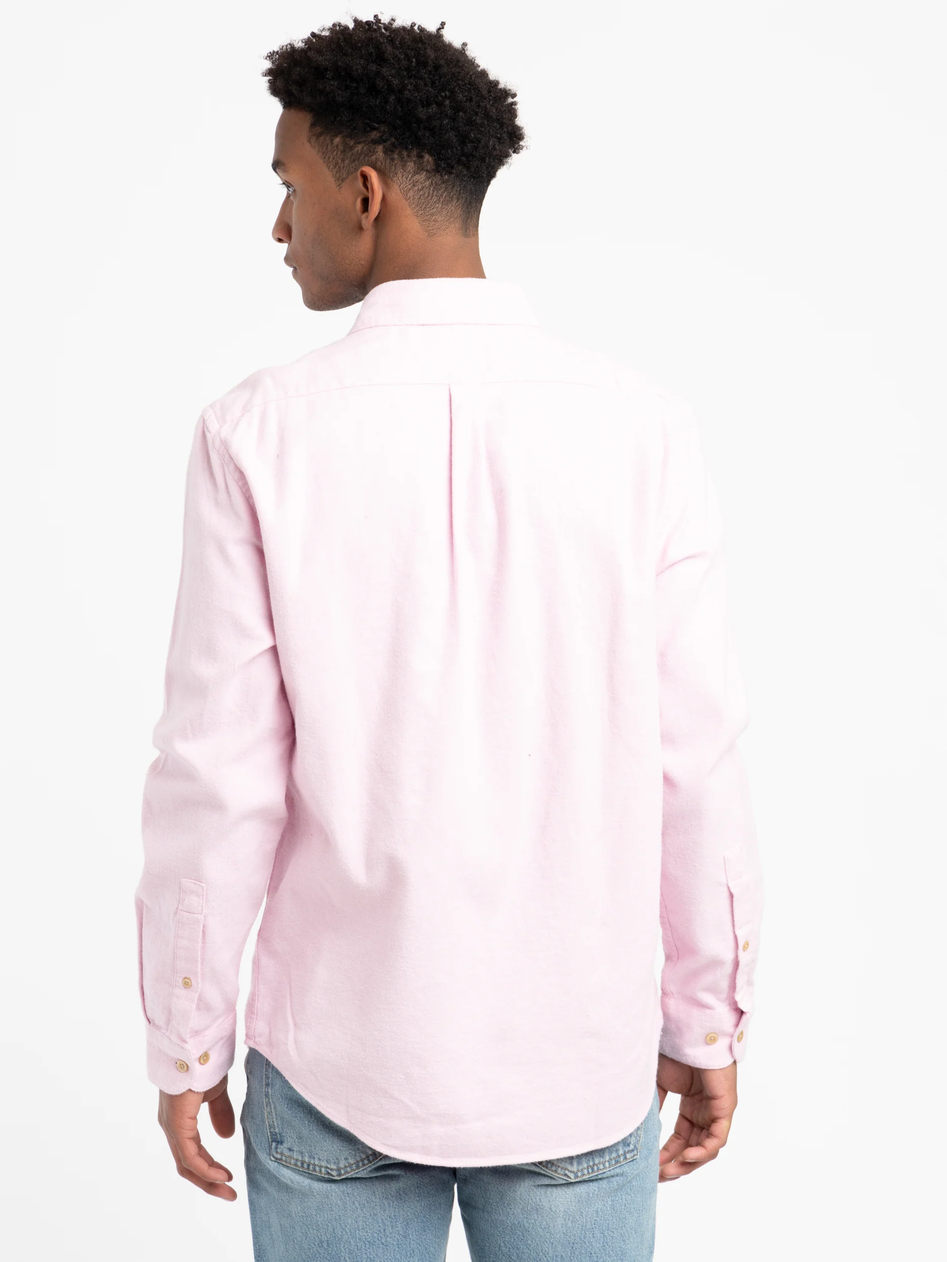 Pink Teca Flannel Shirt - Image 3