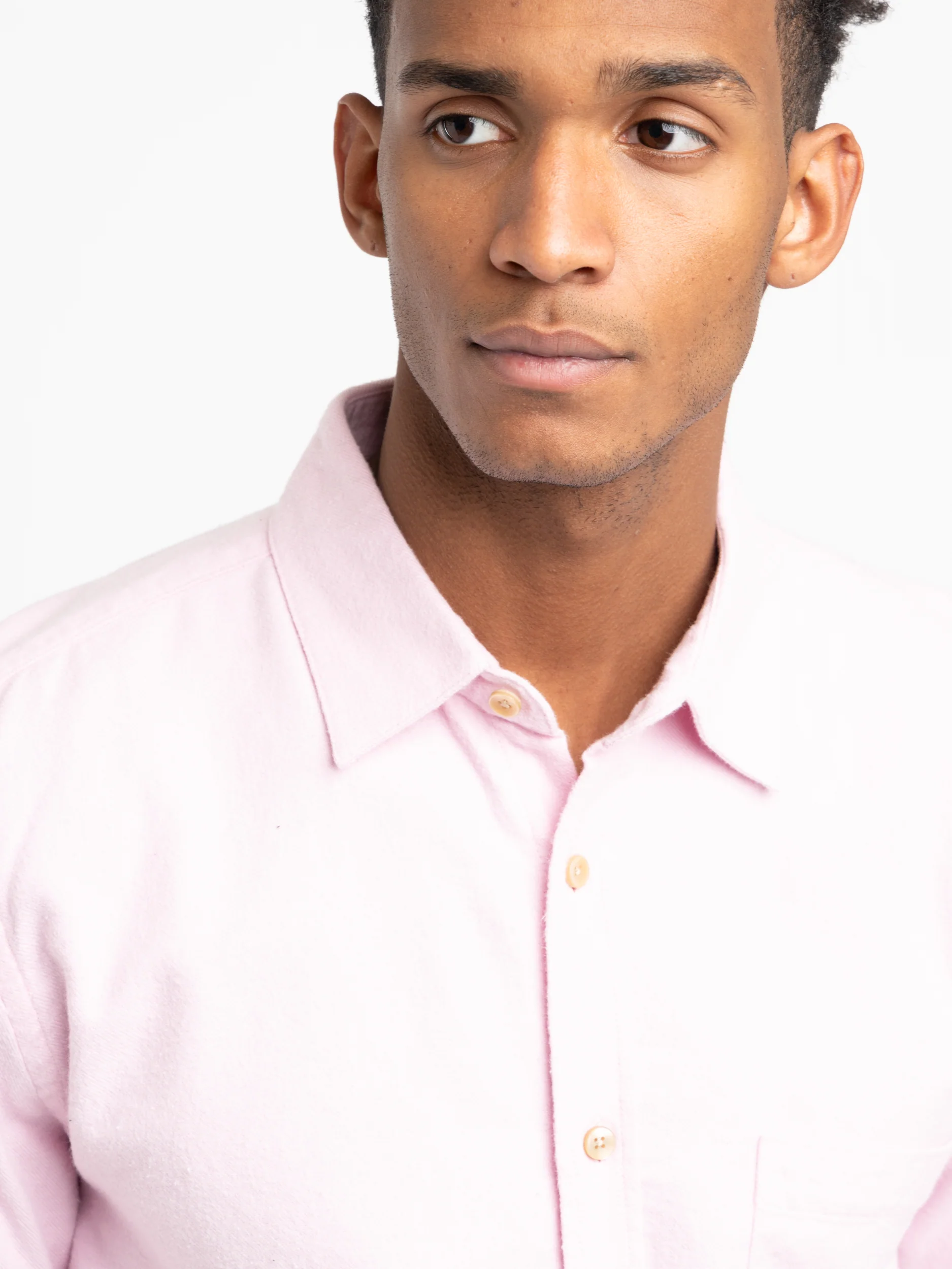 Pink Teca Flannel Shirt - Image 4